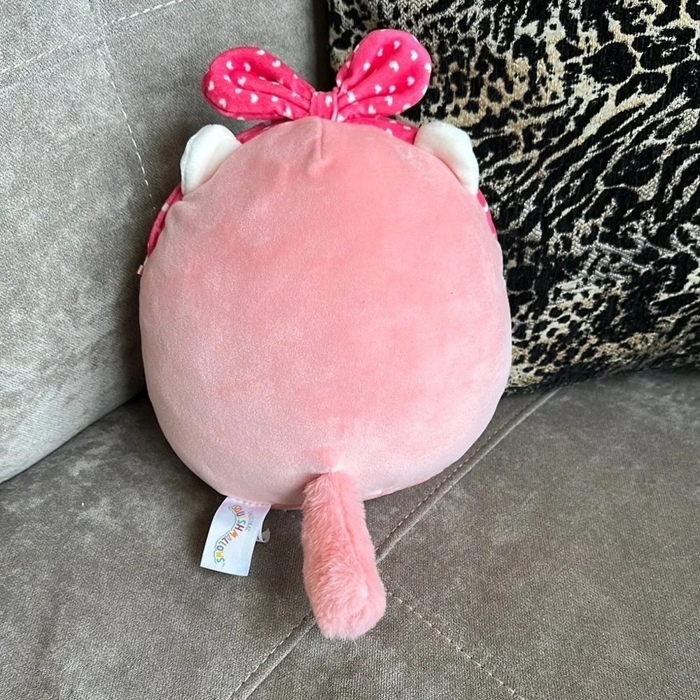 Squishmallows Pink and Orange Plush Bag